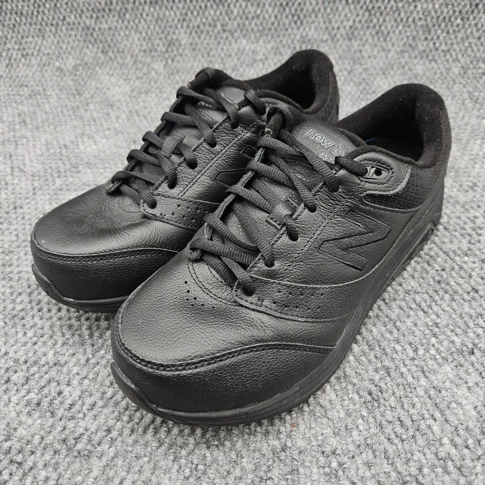 New Balance Men's 9.5 4E Wide Black 928v3 Walking Shoes Leather Rollbar Comfort